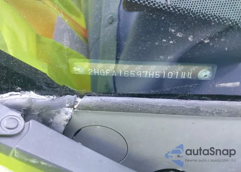 2007 Honda Civic Lx from USA, damaged, VIN 2HGFA16597H510144